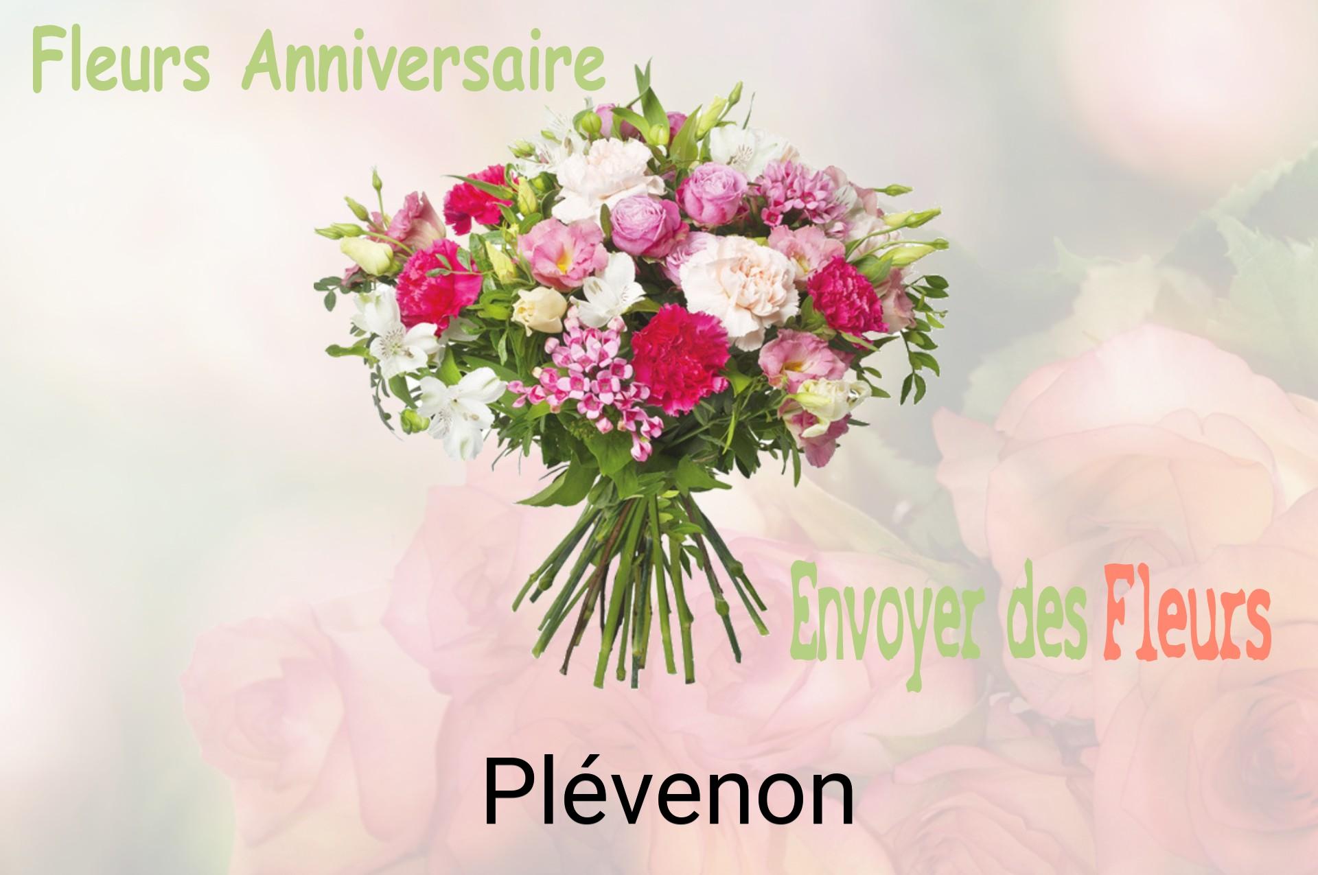 Bouquet de fleurs d’anniversaire livré à Plévenon